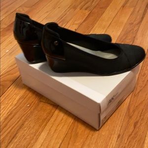 Anne Klein Sport Wedge- black